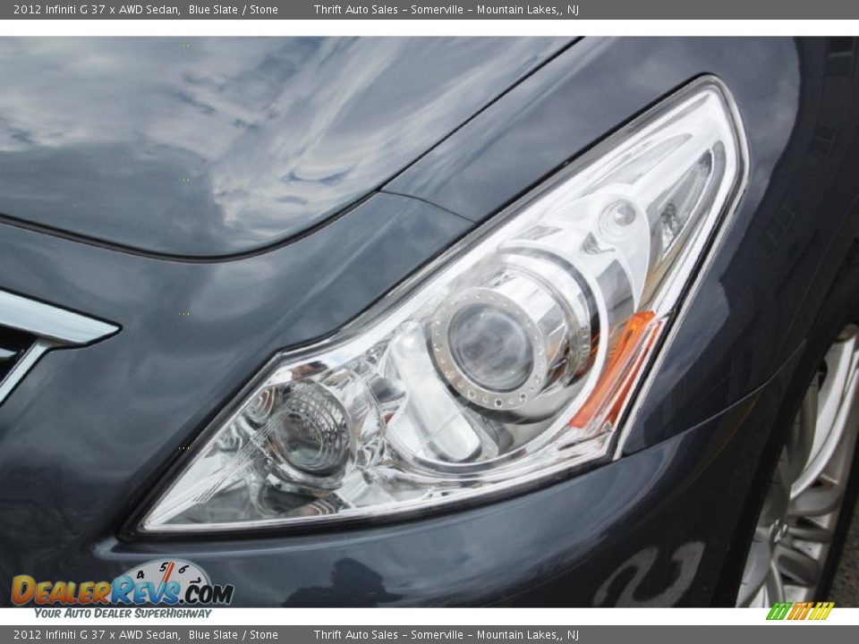 2012 Infiniti G 37 x AWD Sedan Blue Slate / Stone Photo #19
