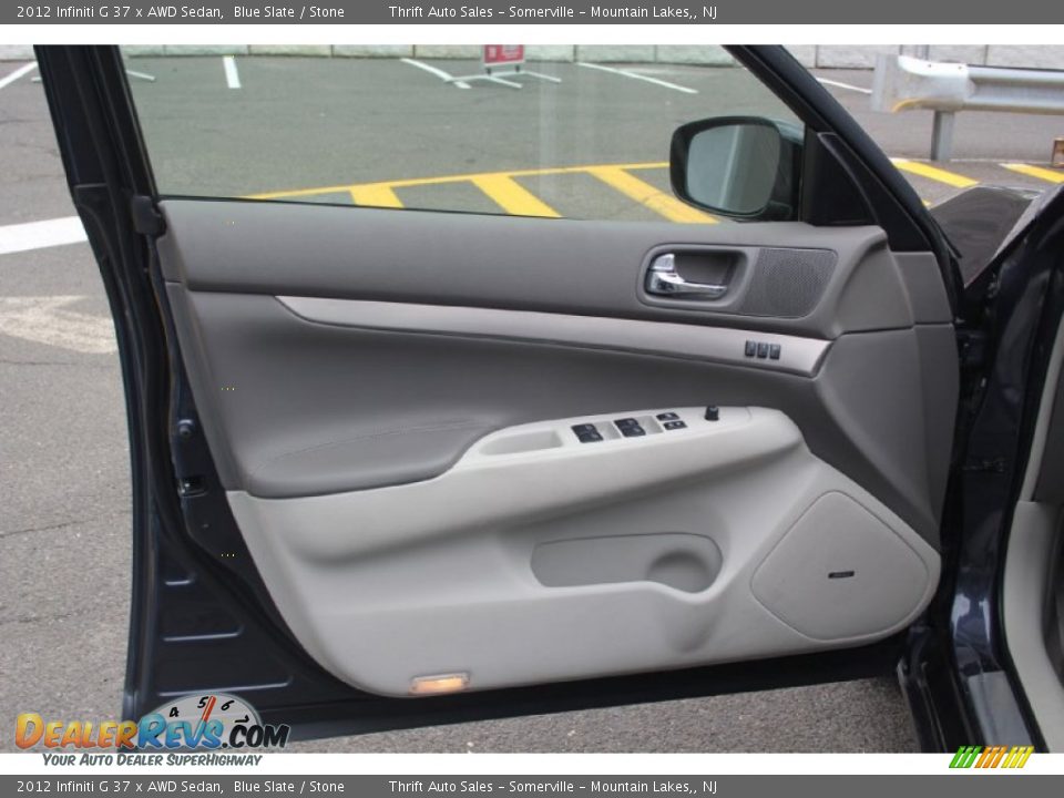 2012 Infiniti G 37 x AWD Sedan Blue Slate / Stone Photo #20