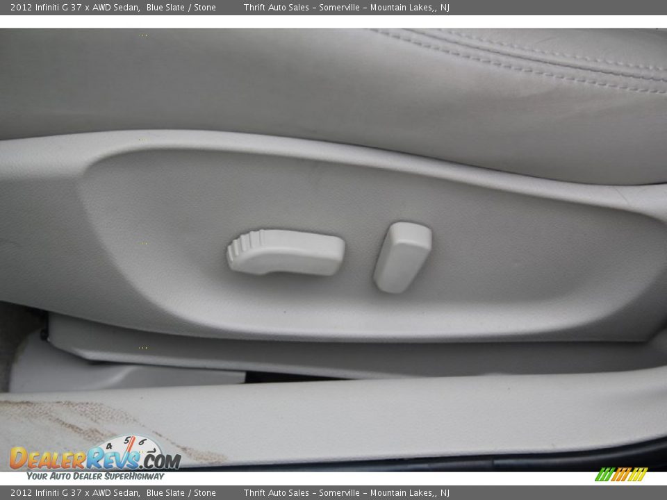 2012 Infiniti G 37 x AWD Sedan Blue Slate / Stone Photo #26