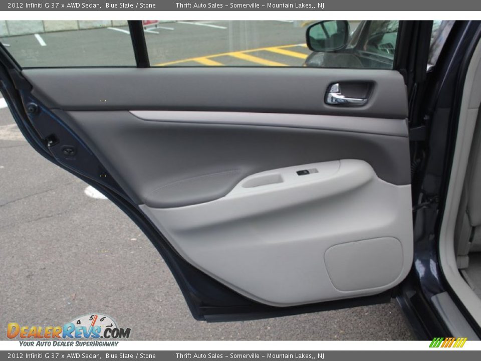 2012 Infiniti G 37 x AWD Sedan Blue Slate / Stone Photo #29
