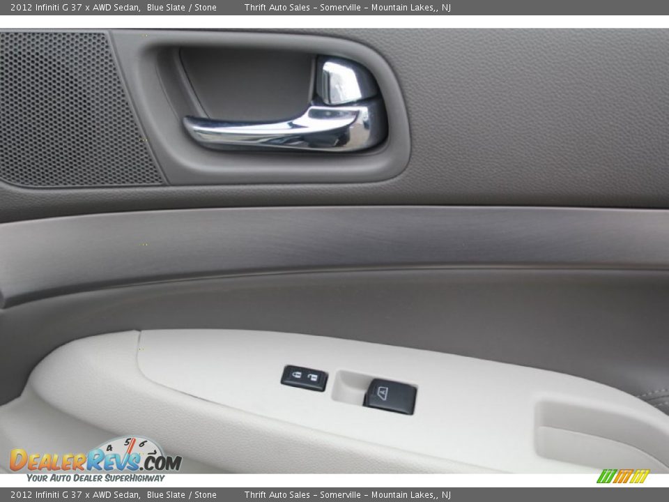 2012 Infiniti G 37 x AWD Sedan Blue Slate / Stone Photo #36