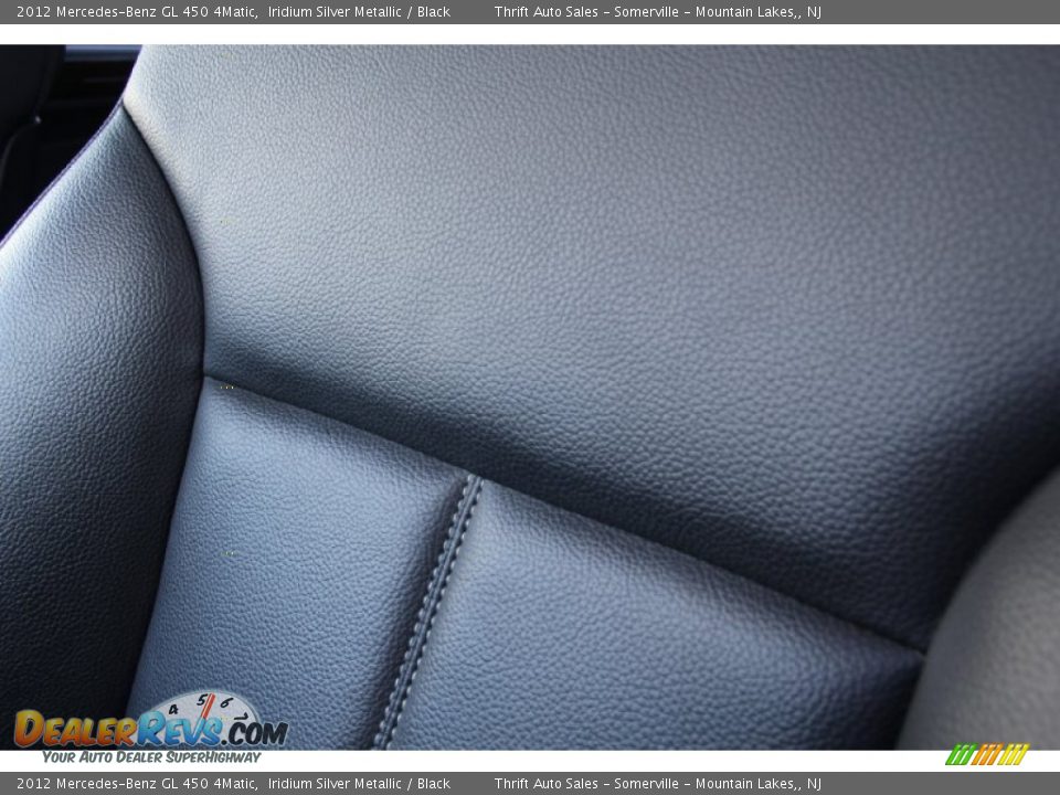 2012 Mercedes-Benz GL 450 4Matic Iridium Silver Metallic / Black Photo #15