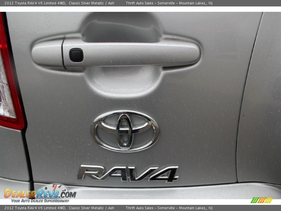 2012 Toyota RAV4 V6 Limited 4WD Classic Silver Metallic / Ash Photo #9