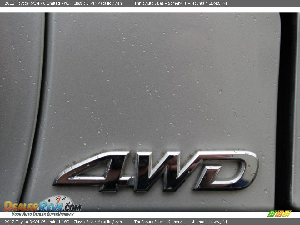 2012 Toyota RAV4 V6 Limited 4WD Classic Silver Metallic / Ash Photo #10