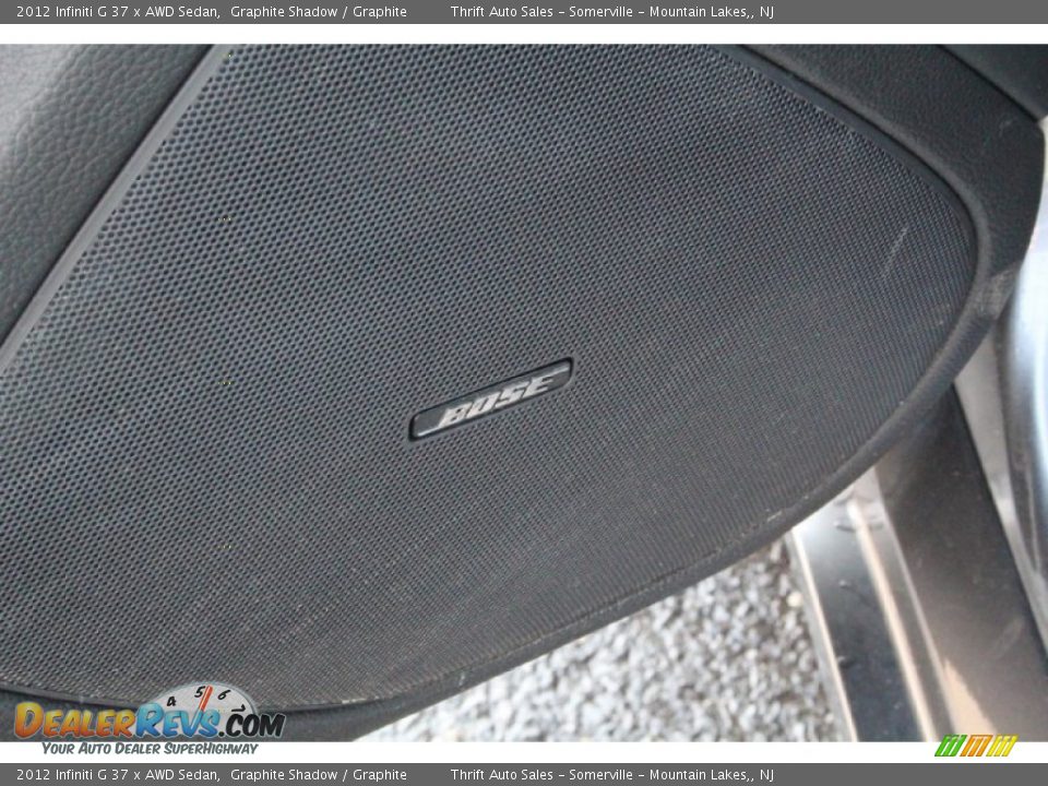 2012 Infiniti G 37 x AWD Sedan Graphite Shadow / Graphite Photo #12