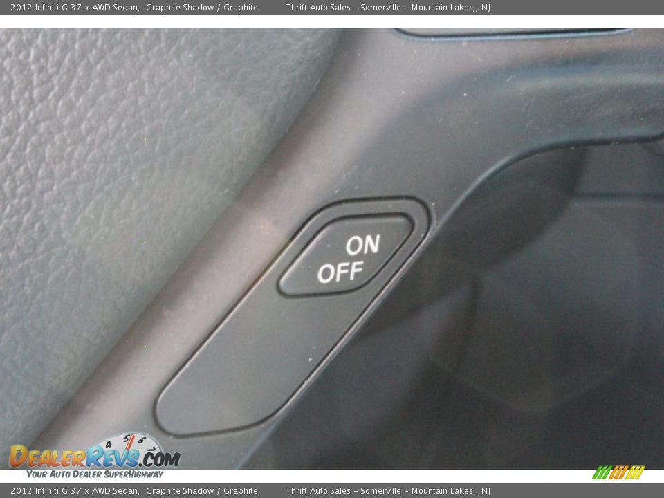 2012 Infiniti G 37 x AWD Sedan Graphite Shadow / Graphite Photo #18