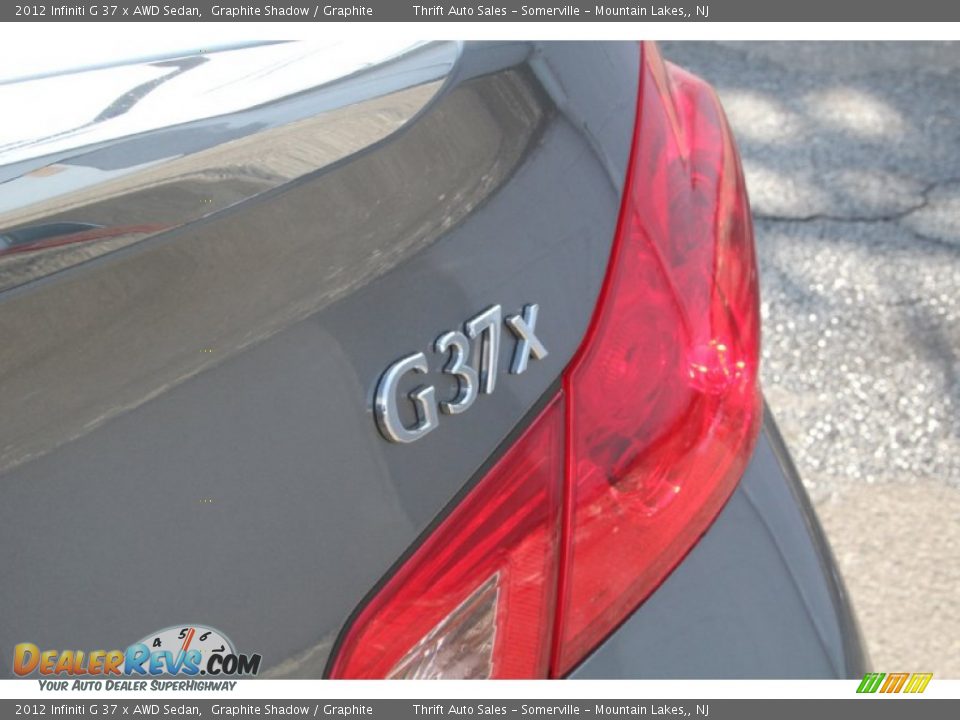 2012 Infiniti G 37 x AWD Sedan Graphite Shadow / Graphite Photo #28