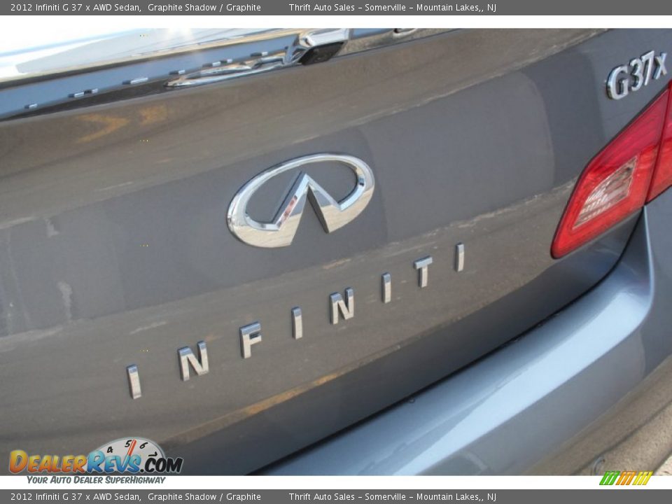 2012 Infiniti G 37 x AWD Sedan Graphite Shadow / Graphite Photo #29
