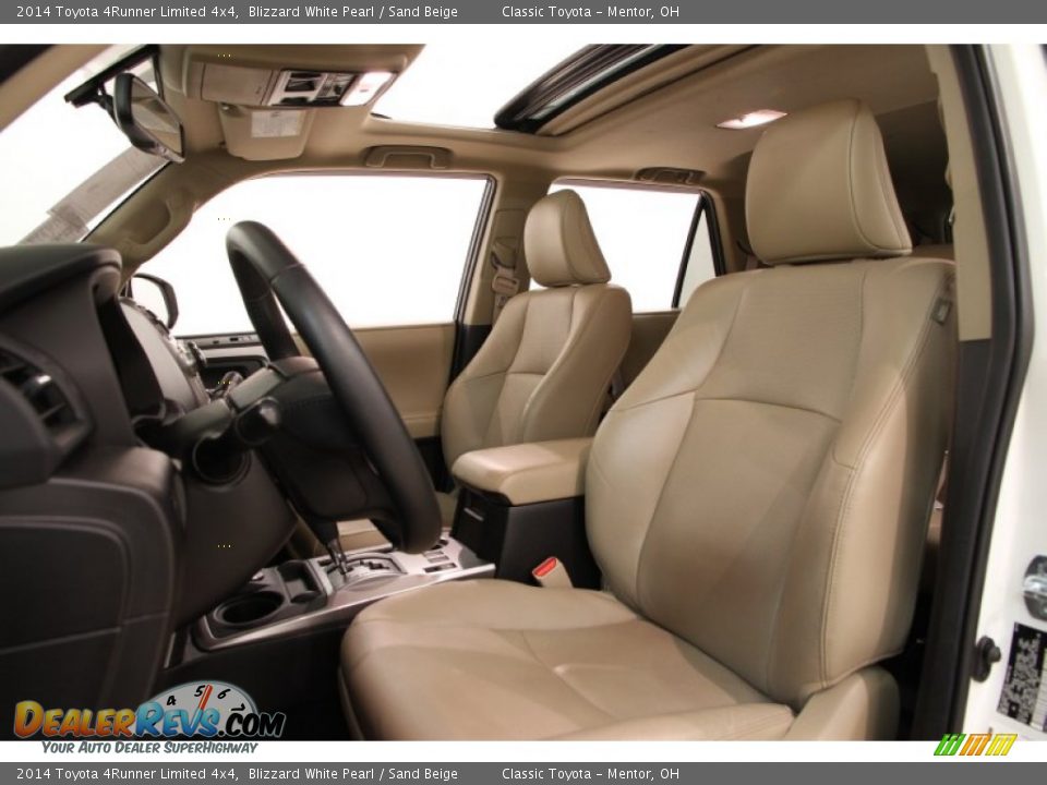 Sand Beige Interior - 2014 Toyota 4Runner Limited 4x4 Photo #6