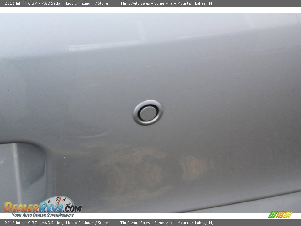 2012 Infiniti G 37 x AWD Sedan Liquid Platinum / Stone Photo #32