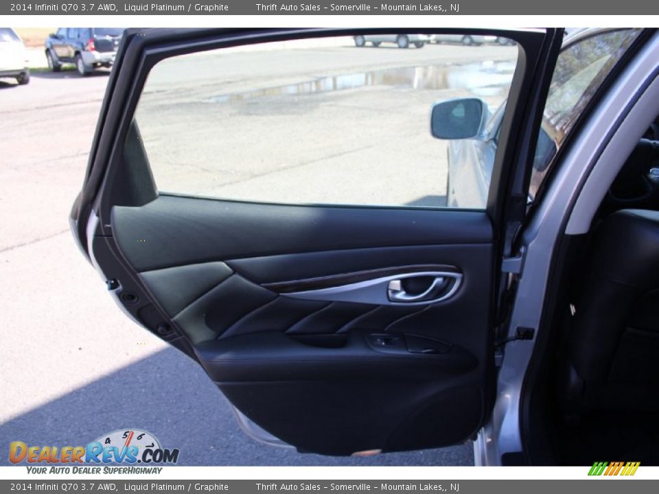 2014 Infiniti Q70 3.7 AWD Liquid Platinum / Graphite Photo #13