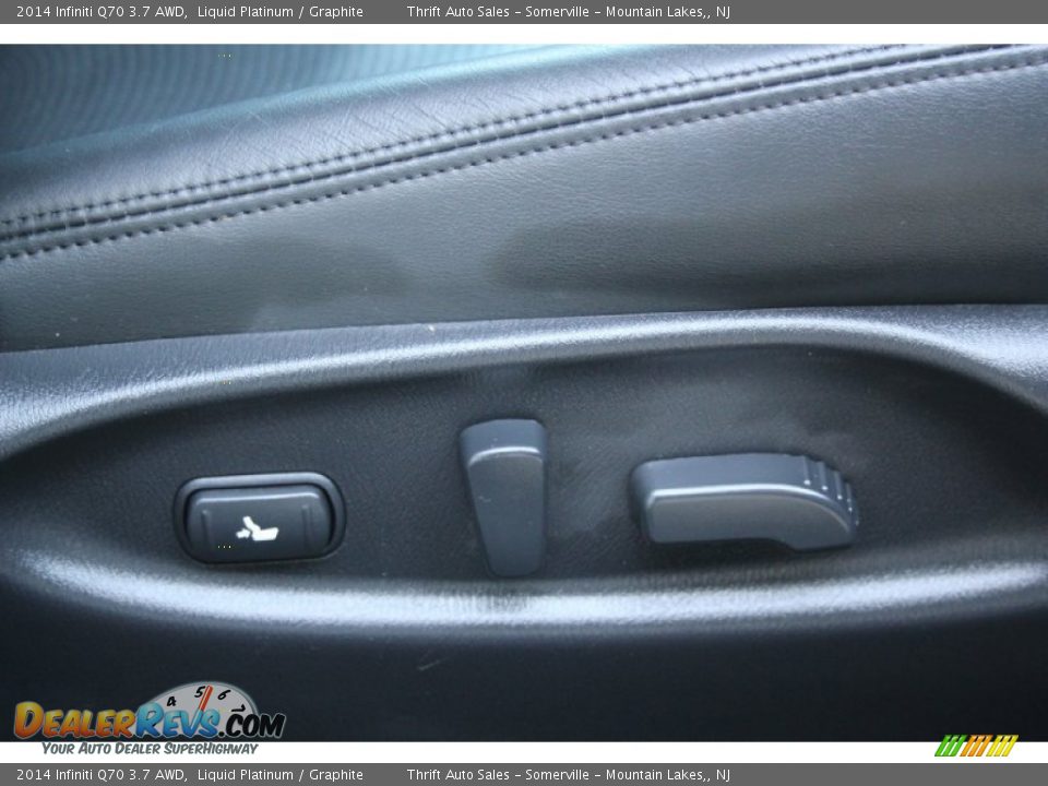2014 Infiniti Q70 3.7 AWD Liquid Platinum / Graphite Photo #18