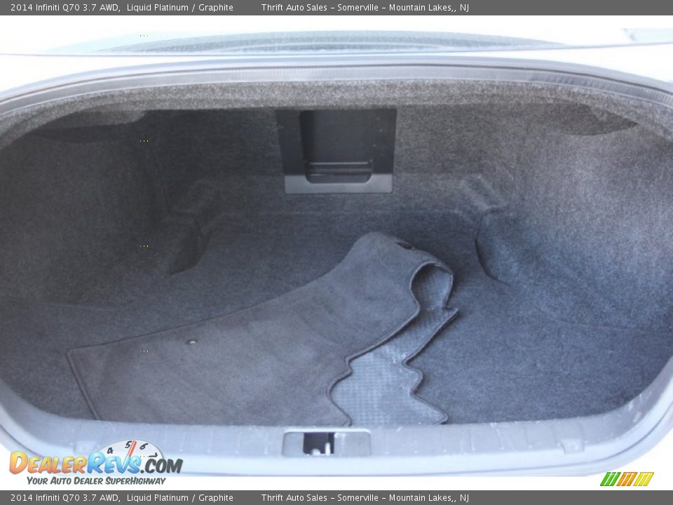 2014 Infiniti Q70 3.7 AWD Liquid Platinum / Graphite Photo #19