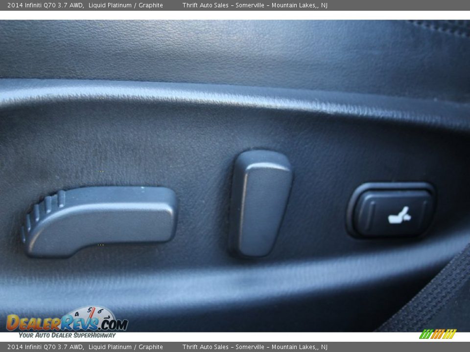 2014 Infiniti Q70 3.7 AWD Liquid Platinum / Graphite Photo #21