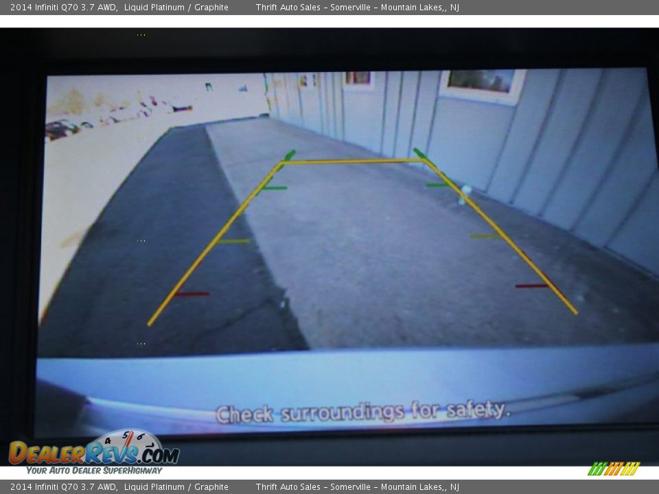 2014 Infiniti Q70 3.7 AWD Liquid Platinum / Graphite Photo #26