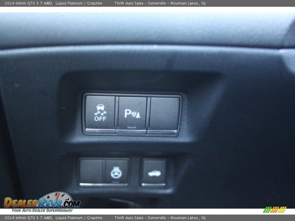 2014 Infiniti Q70 3.7 AWD Liquid Platinum / Graphite Photo #32