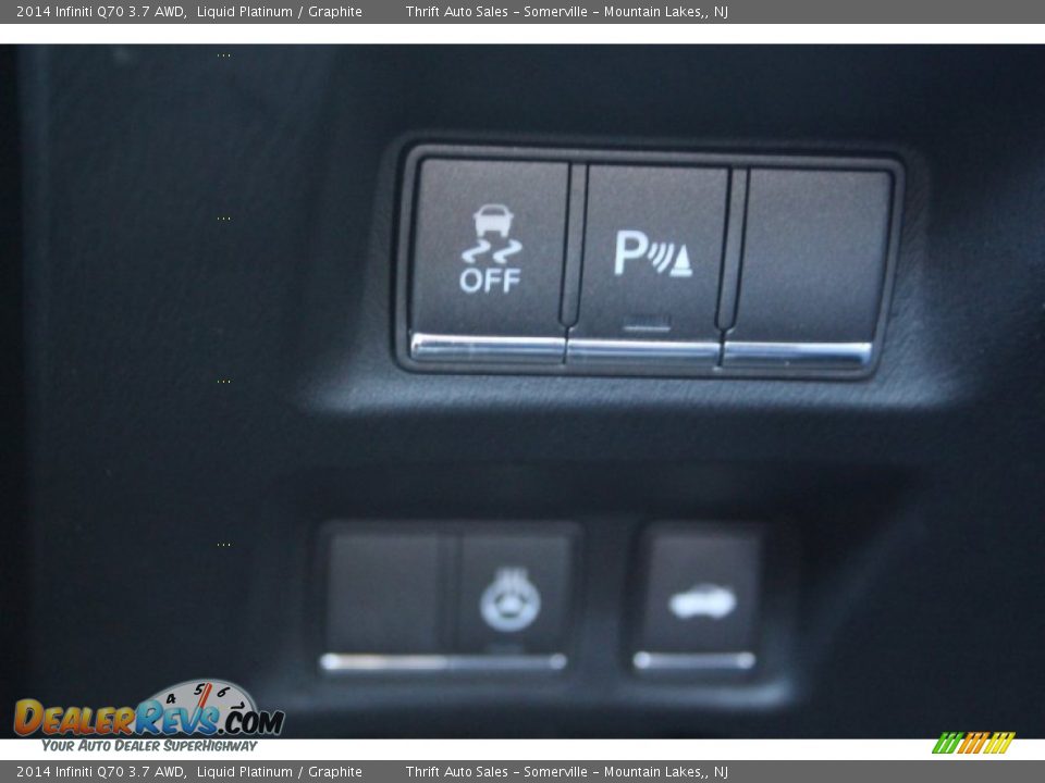 2014 Infiniti Q70 3.7 AWD Liquid Platinum / Graphite Photo #33