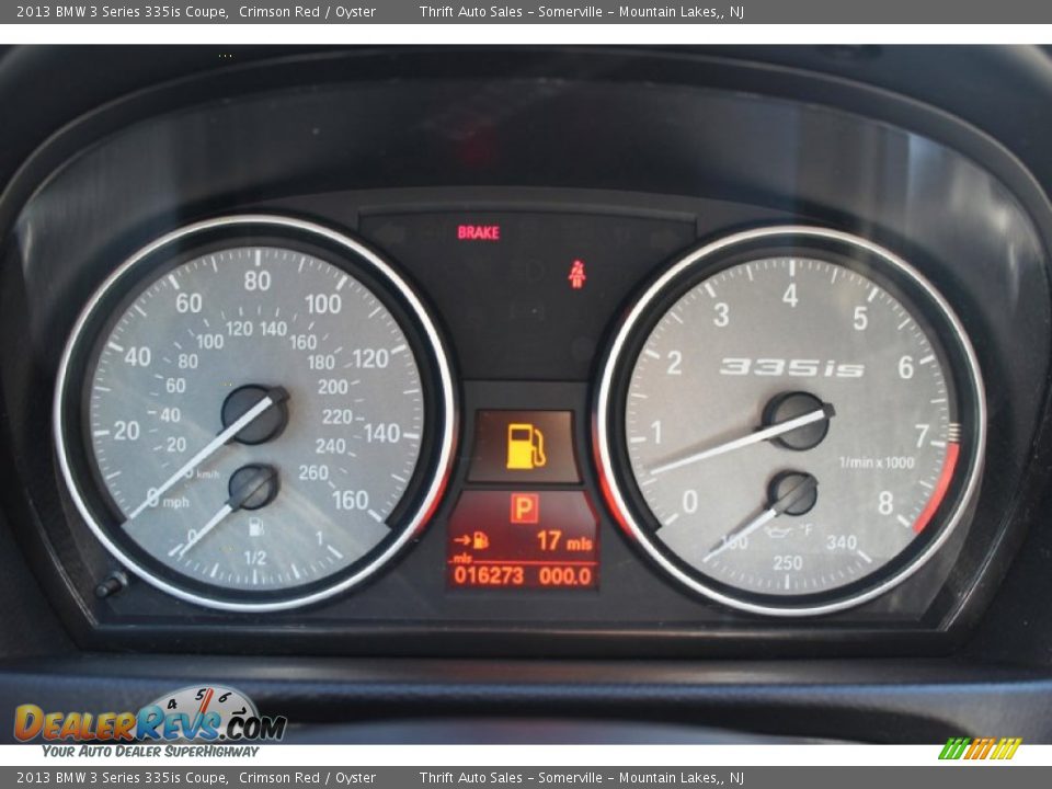 2013 BMW 3 Series 335is Coupe Gauges Photo #10