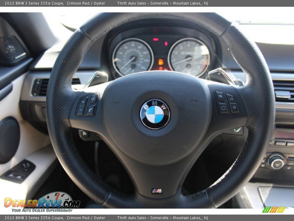 2013 BMW 3 Series 335is Coupe Steering Wheel Photo #11