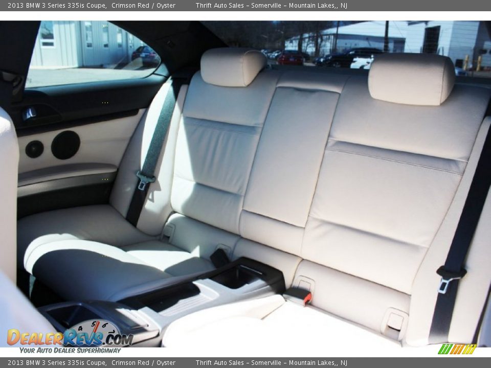 Rear Seat of 2013 BMW 3 Series 335is Coupe Photo #18