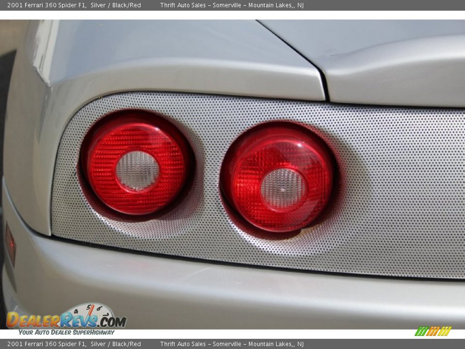 2001 Ferrari 360 Spider F1 Silver / Black/Red Photo #15