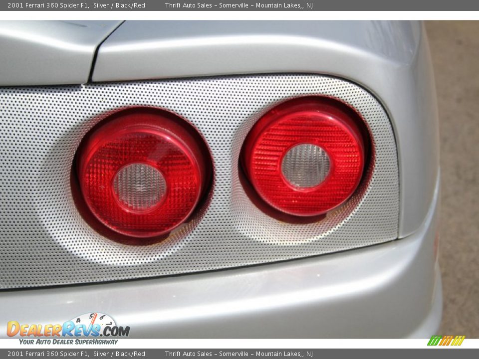 2001 Ferrari 360 Spider F1 Silver / Black/Red Photo #16