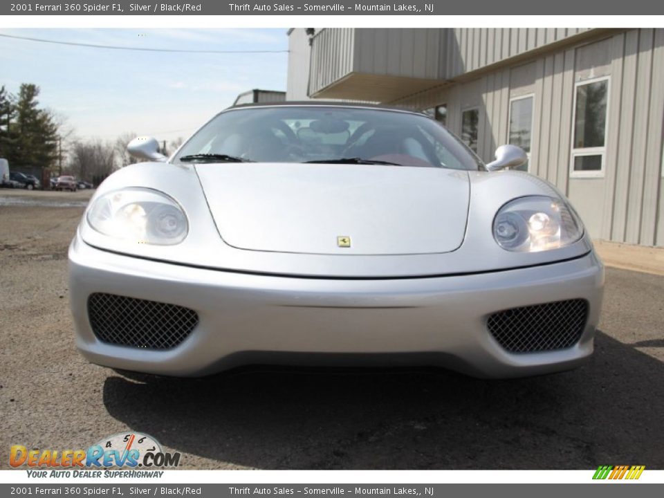 2001 Ferrari 360 Spider F1 Silver / Black/Red Photo #21