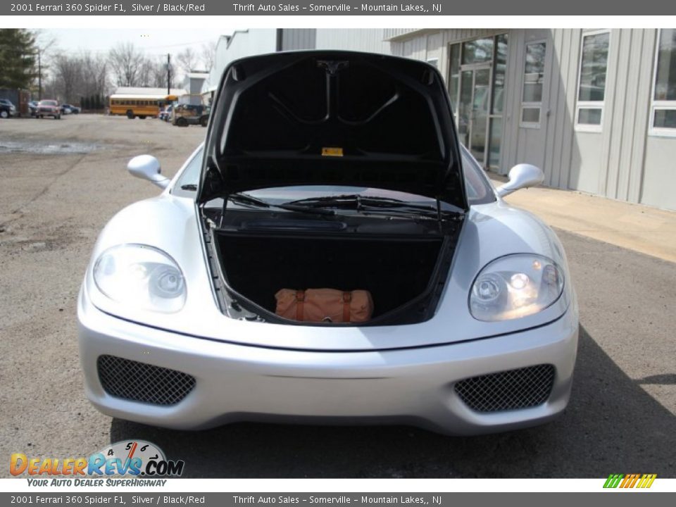 2001 Ferrari 360 Spider F1 Silver / Black/Red Photo #22