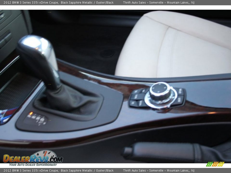 2012 BMW 3 Series 335i xDrive Coupe Black Sapphire Metallic / Oyster/Black Photo #20