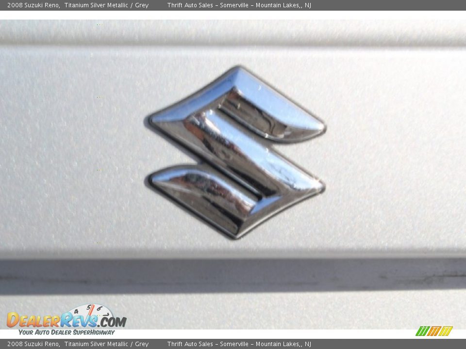 2008 Suzuki Reno Titanium Silver Metallic / Grey Photo #12