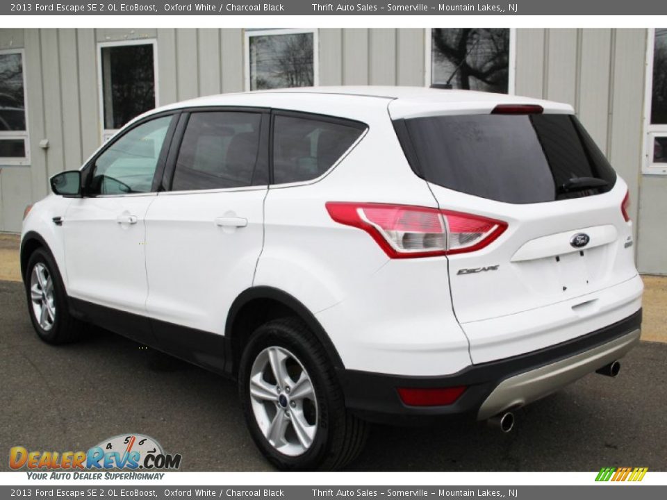 2013 Ford Escape SE 2.0L EcoBoost Oxford White / Charcoal Black Photo #4