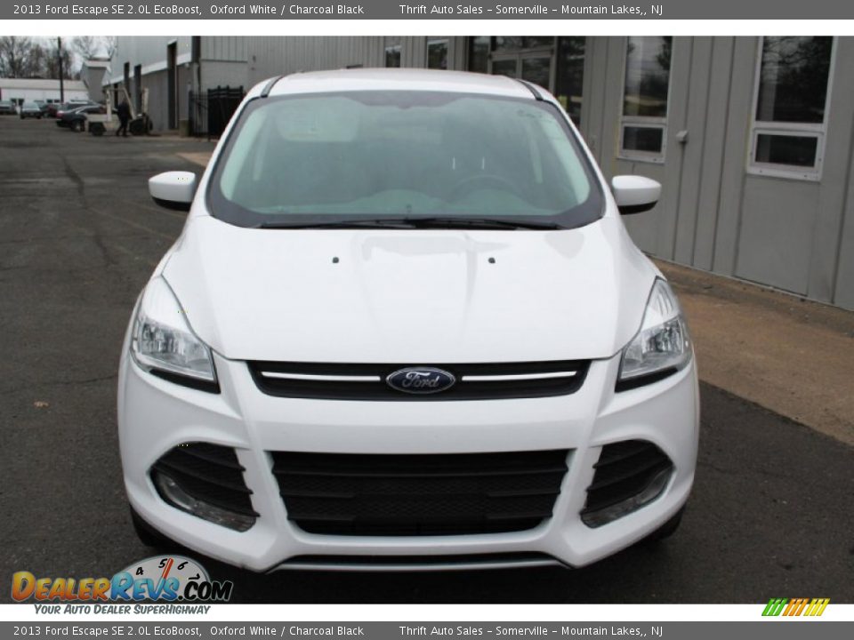 2013 Ford Escape SE 2.0L EcoBoost Oxford White / Charcoal Black Photo #6