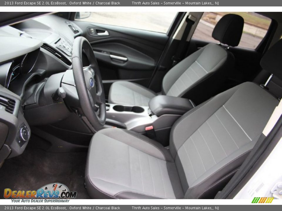 2013 Ford Escape SE 2.0L EcoBoost Oxford White / Charcoal Black Photo #19
