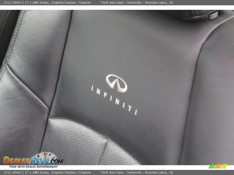 2012 Infiniti G 37 x AWD Sedan Graphite Shadow / Graphite Photo #14