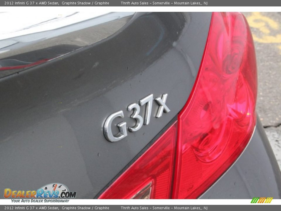 2012 Infiniti G 37 x AWD Sedan Graphite Shadow / Graphite Photo #30