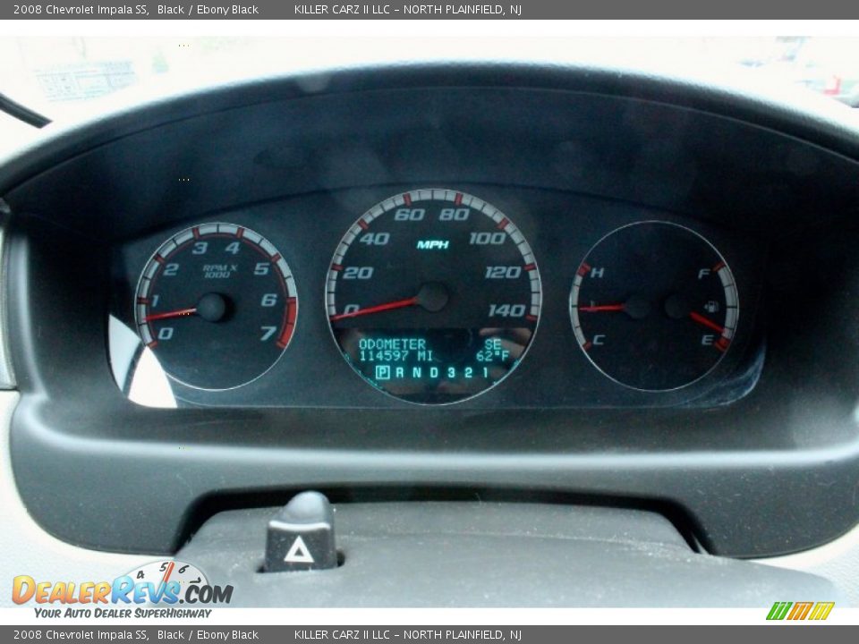 2008 Chevrolet Impala SS Black / Ebony Black Photo #35