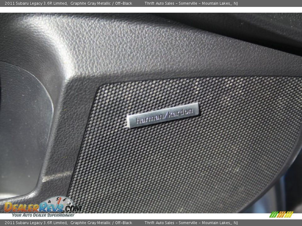 2011 Subaru Legacy 3.6R Limited Graphite Gray Metallic / Off-Black Photo #15