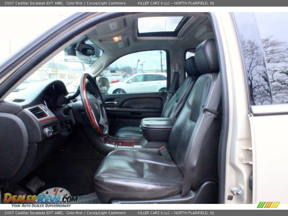 2007 Cadillac Escalade EXT AWD Gold Mist / Cocoa/Light Cashmere Photo #13