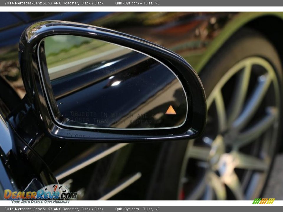 2014 Mercedes-Benz SL 63 AMG Roadster Black / Black Photo #10