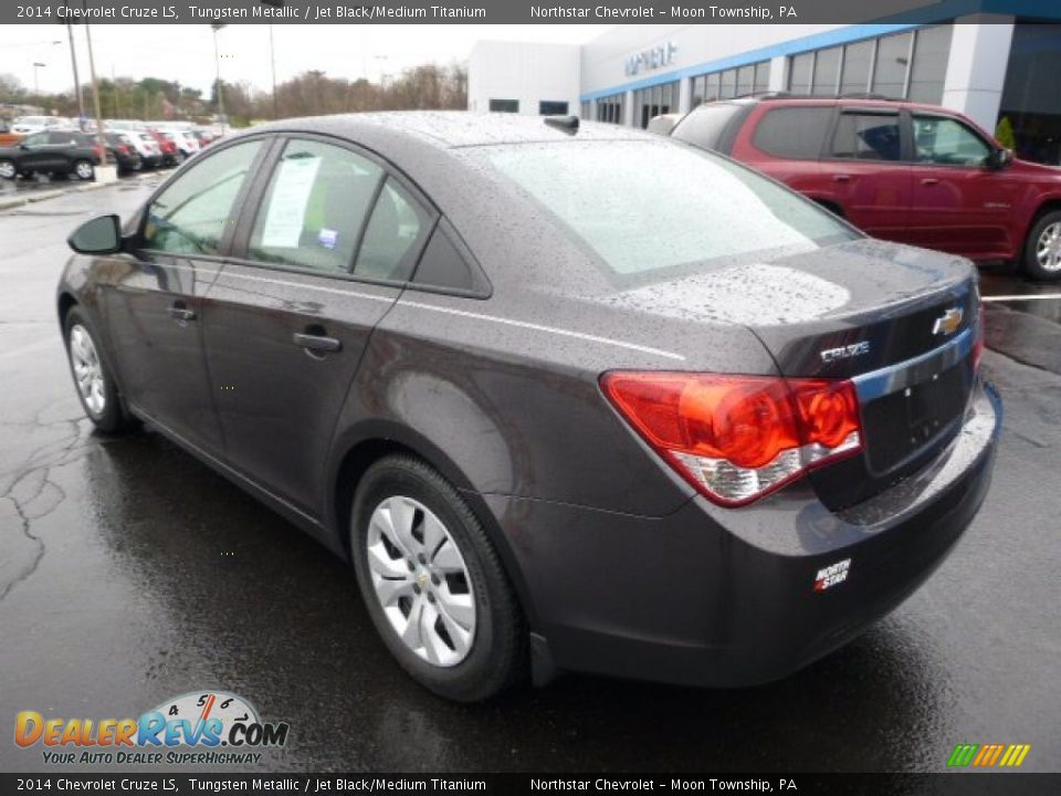 2014 Chevrolet Cruze LS Tungsten Metallic / Jet Black/Medium Titanium Photo #3