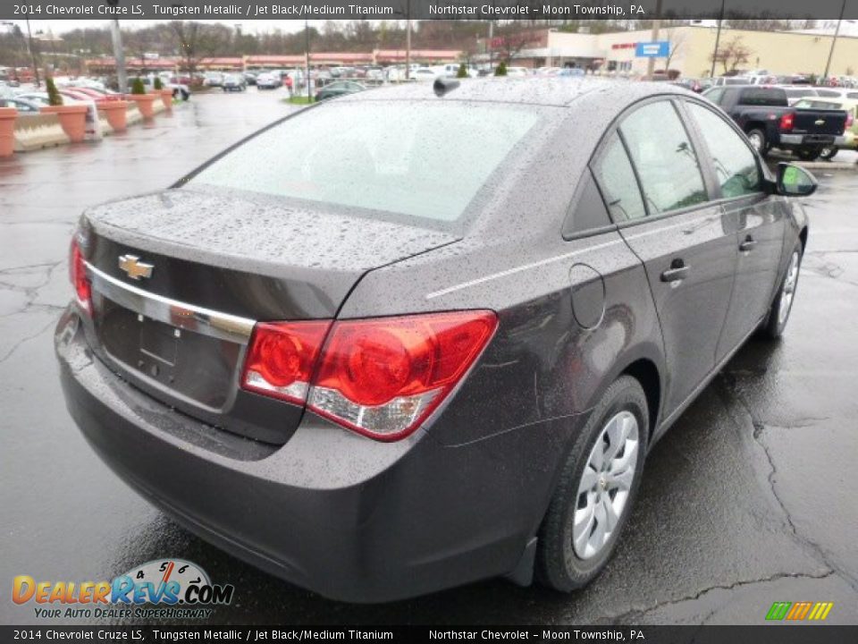 2014 Chevrolet Cruze LS Tungsten Metallic / Jet Black/Medium Titanium Photo #5