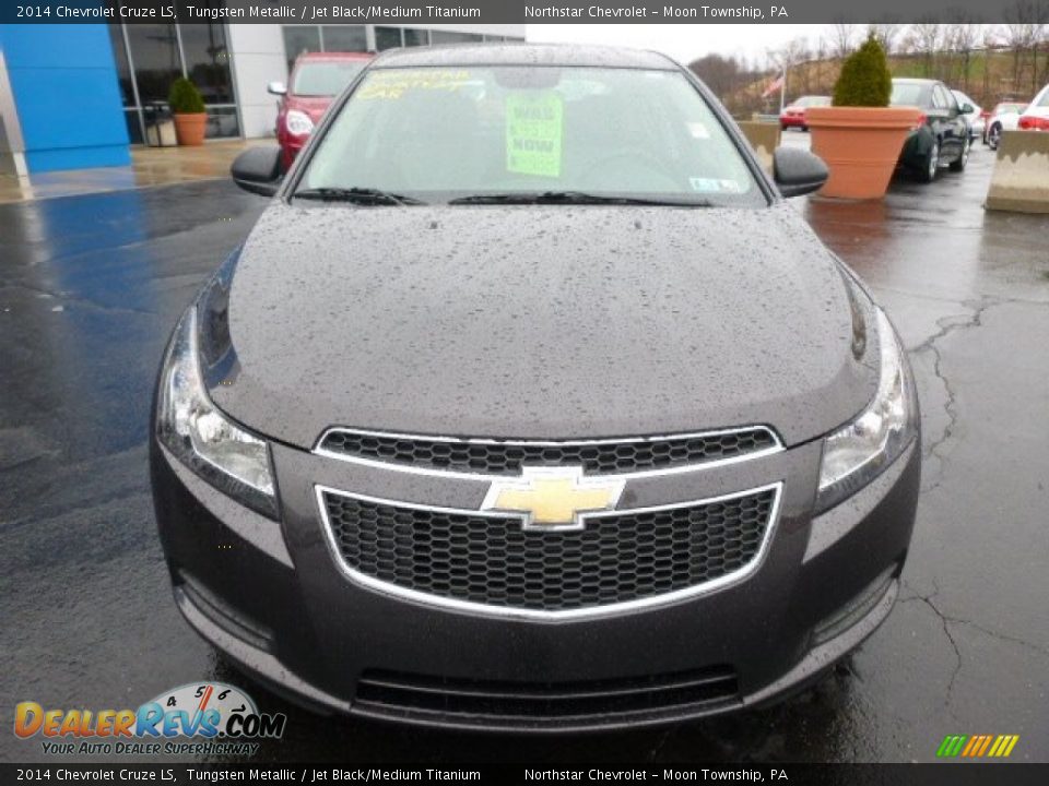 2014 Chevrolet Cruze LS Tungsten Metallic / Jet Black/Medium Titanium Photo #8