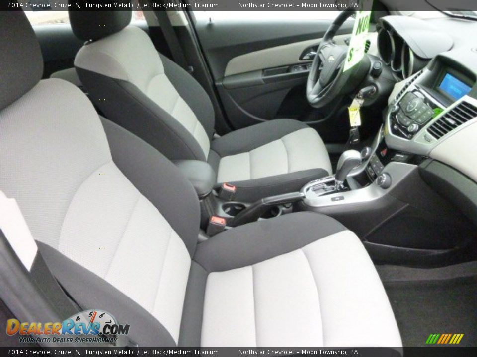 2014 Chevrolet Cruze LS Tungsten Metallic / Jet Black/Medium Titanium Photo #10