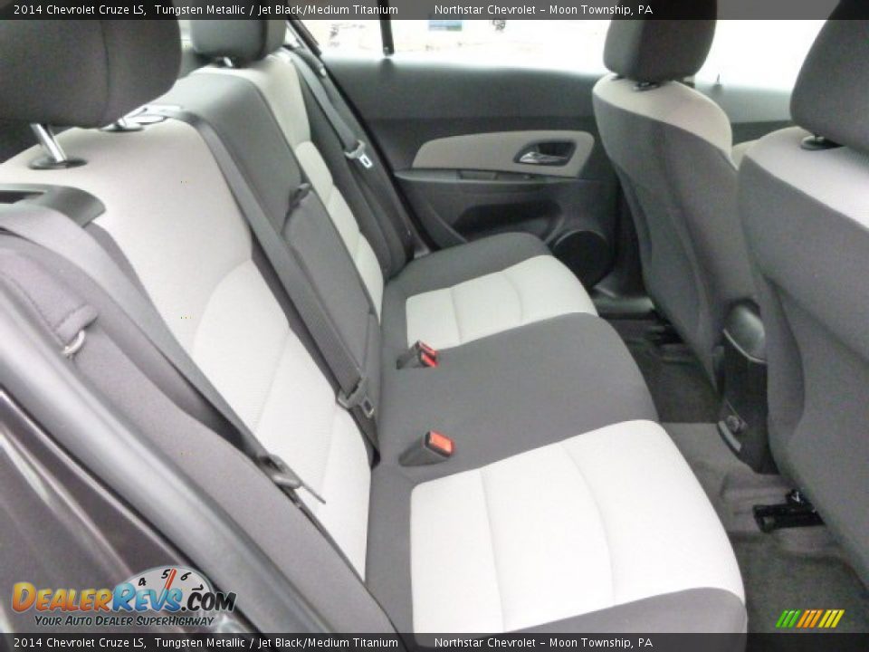 2014 Chevrolet Cruze LS Tungsten Metallic / Jet Black/Medium Titanium Photo #12