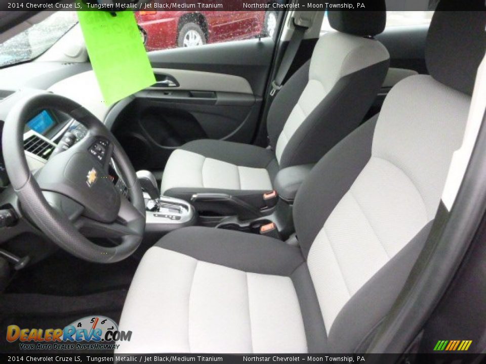 2014 Chevrolet Cruze LS Tungsten Metallic / Jet Black/Medium Titanium Photo #13