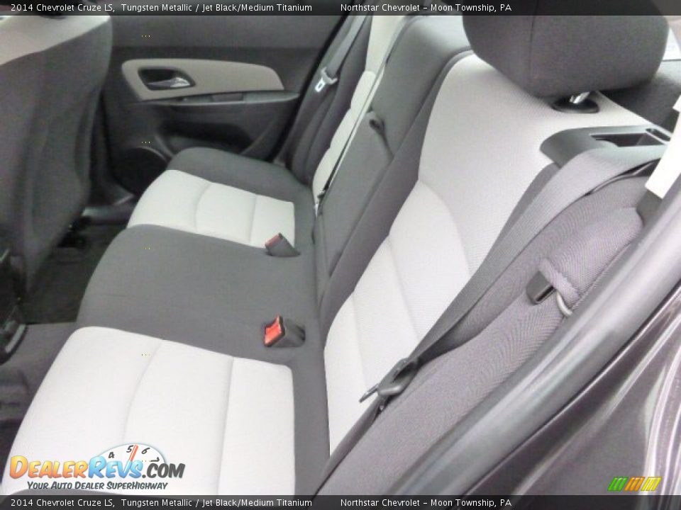 2014 Chevrolet Cruze LS Tungsten Metallic / Jet Black/Medium Titanium Photo #14