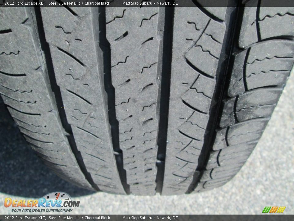 2012 Ford Escape XLT Steel Blue Metallic / Charcoal Black Photo #22