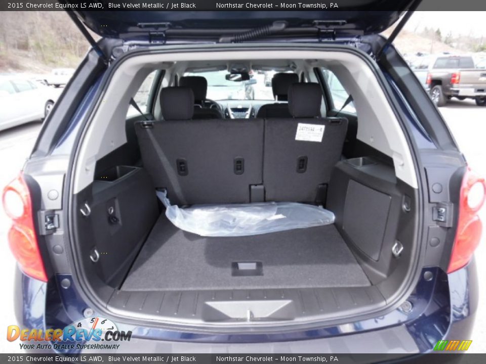 2015 Chevrolet Equinox LS AWD Blue Velvet Metallic / Jet Black Photo #5