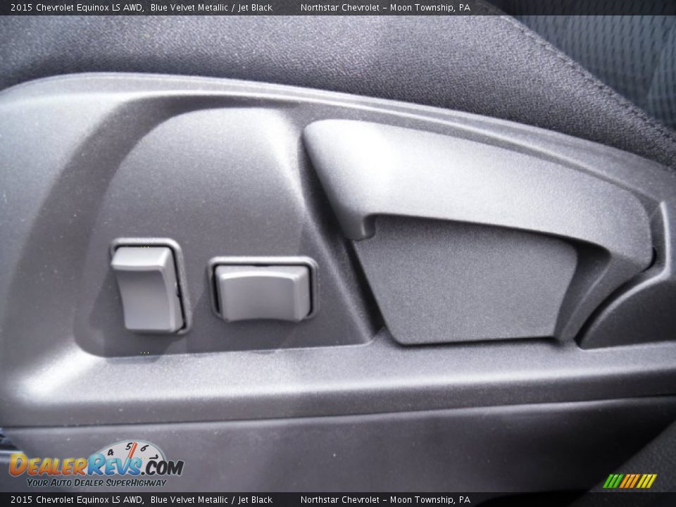 2015 Chevrolet Equinox LS AWD Blue Velvet Metallic / Jet Black Photo #17