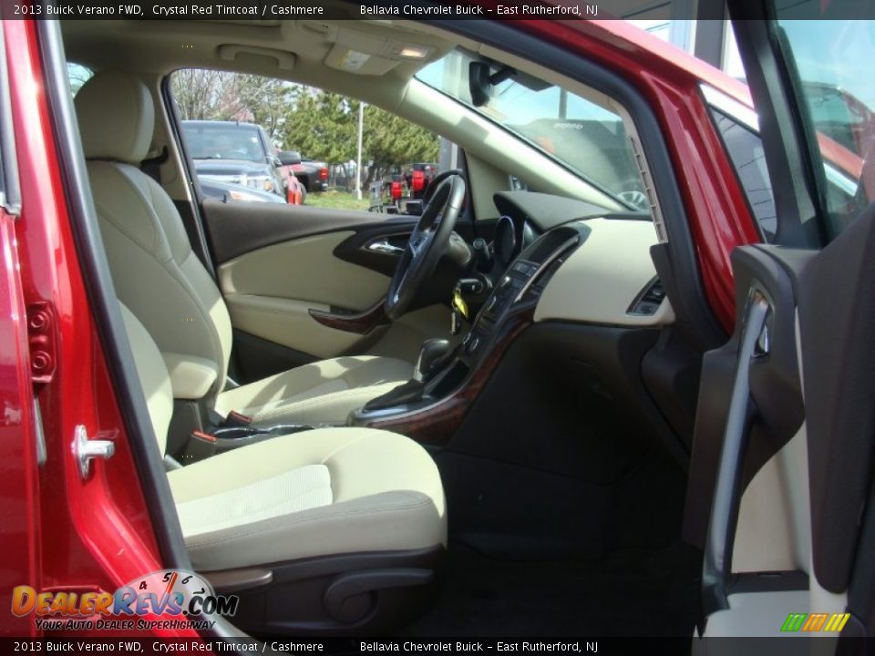 2013 Buick Verano FWD Crystal Red Tintcoat / Cashmere Photo #8